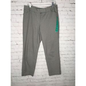 Talbots Pants Houndstooth Trouser Dress Size 12‎